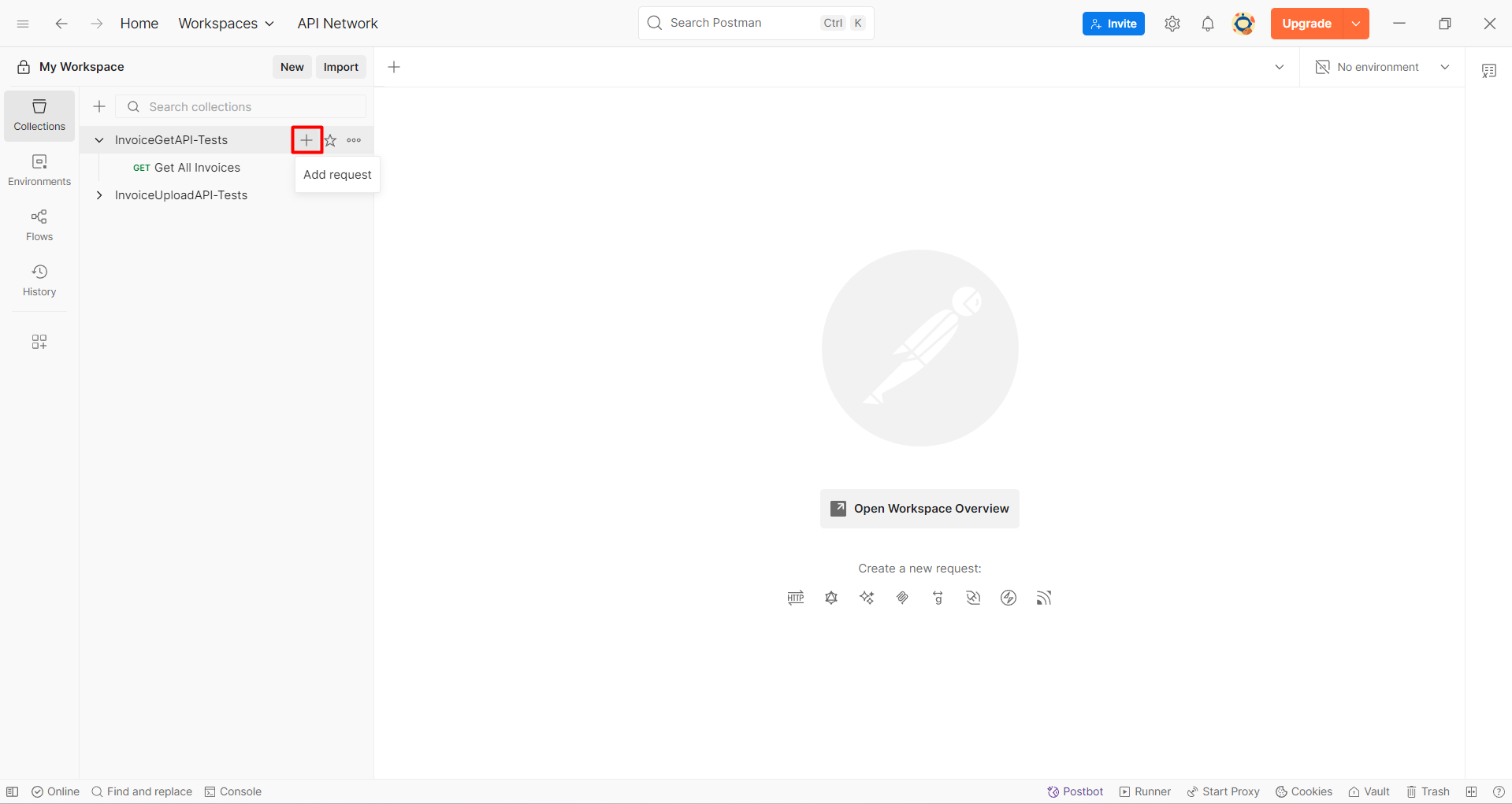 Test get all invoices by ID