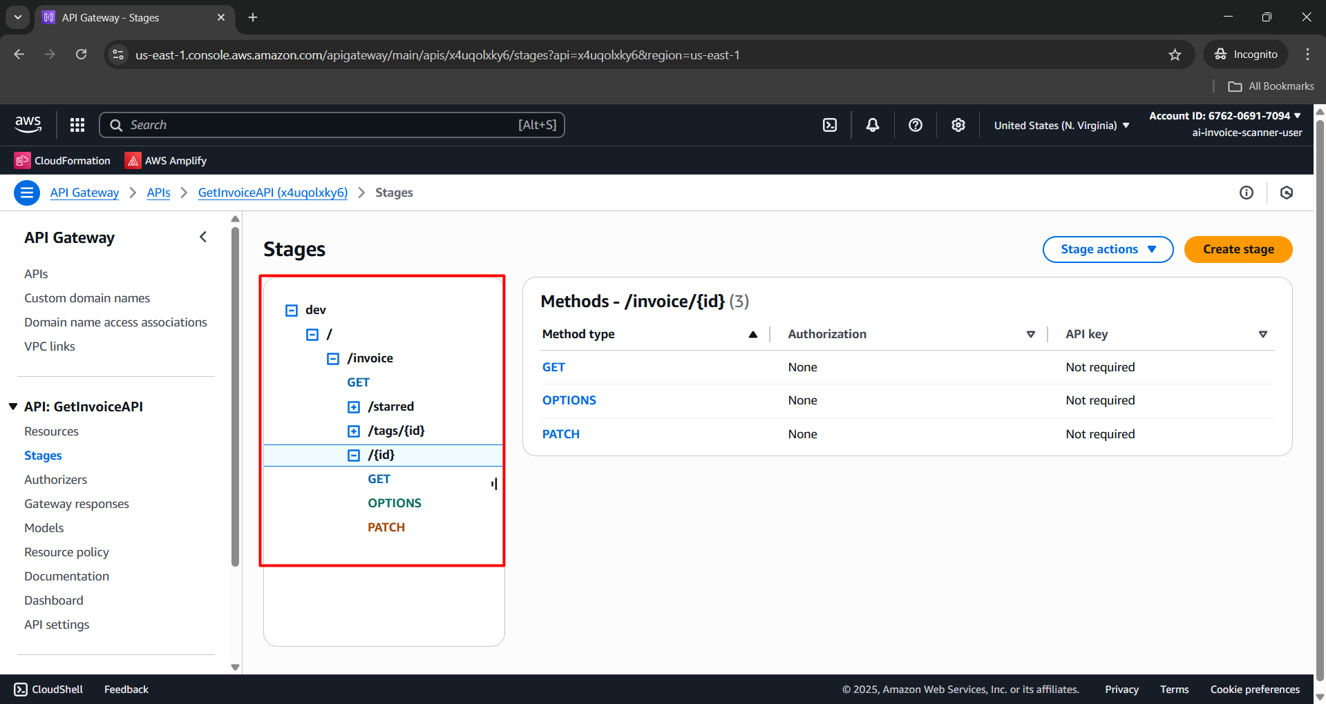 Test get all invoices by ID