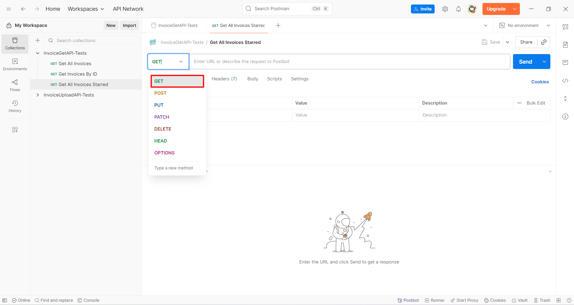 Get All Invoices Starred