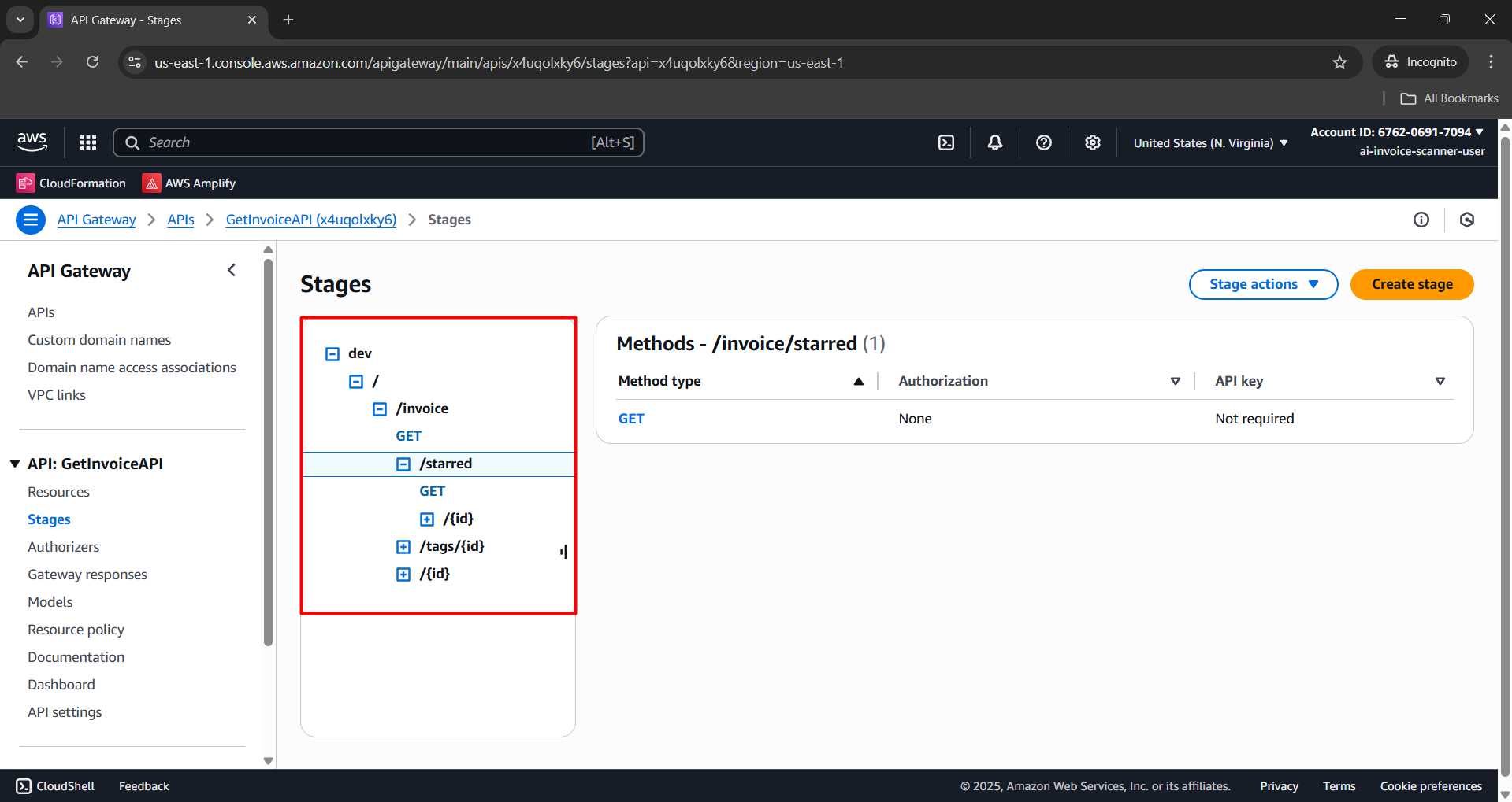 Get All Invoices Starred