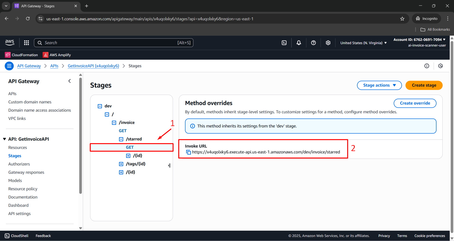 Get All Invoices Starred