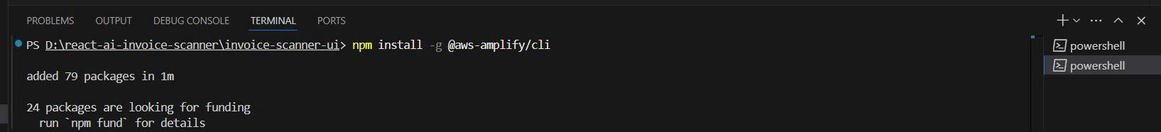 Source code React with AWS Amplify