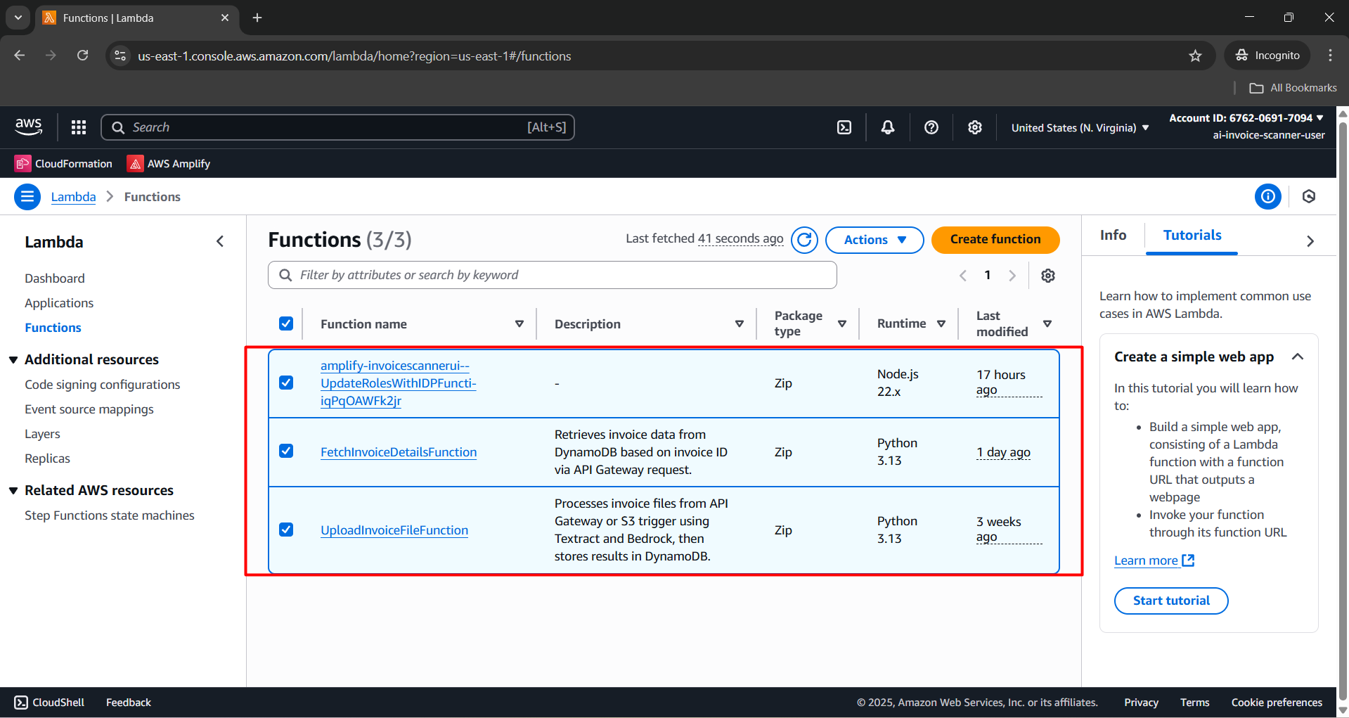 Remove Lambda Functions